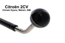 Koncovka řadící páky - kulatá - s chrom. kroužkem