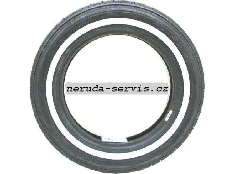 Pneumatika MICHELIN 125R15 62S s bílým bokem 2cm