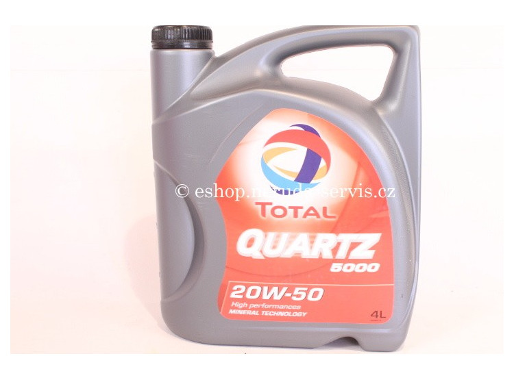 TOTAL QUARTZ 5000 20W50 - 4L