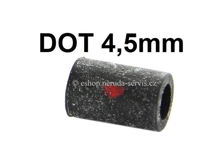 Těsnění brzdových trubek 4,5mm - DOT