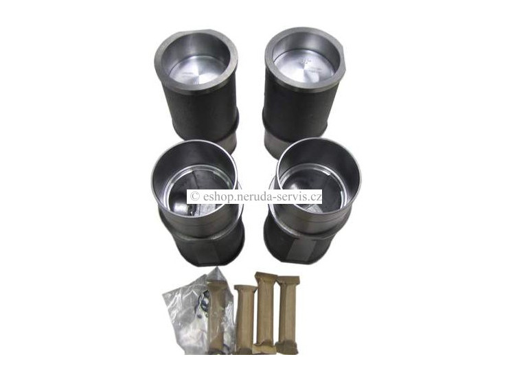 Píst + válec (4 ks), sada, vrtání 78mm - DS/ HY/ 11CV