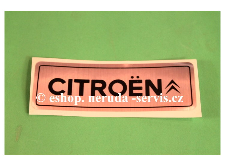 CITROEN - Typový štítek - Dyane 6