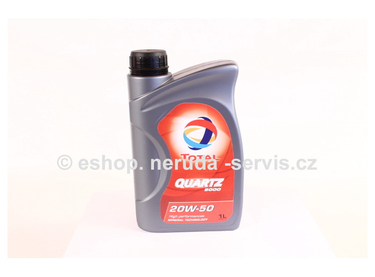 TOTAL QUARTZ 5000 20W-50 - 1L