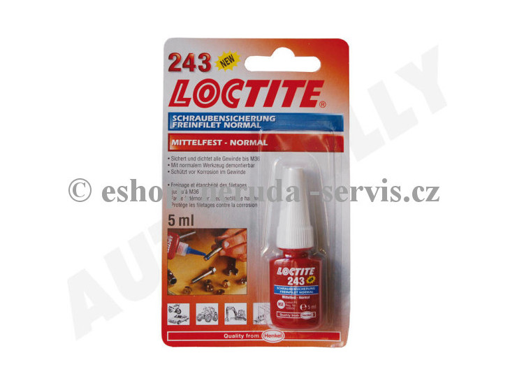 Lepido na závity LOCTITE 243