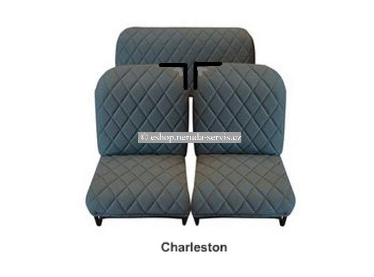 Čalounění sada Charleston, Dolly - asymetrická