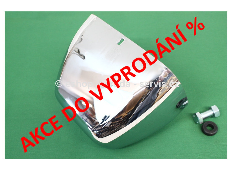Hrnec reflektoru pochromovaný plast - Obdelník - 2CV AKCE DO VYPRODÁNÍ  - 41%