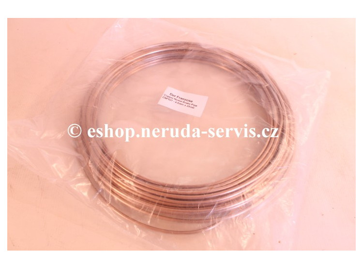 Brzdové - hydraulické potrubí, metráž, 3,5mm, 7,62 M - DS
