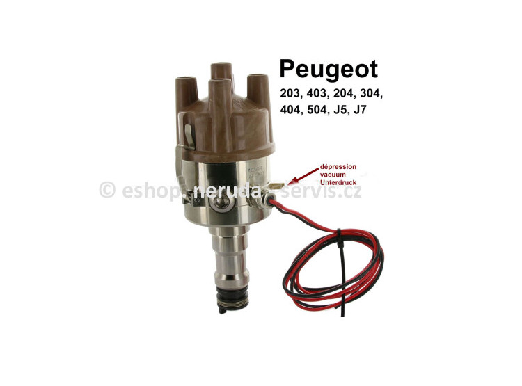 Elektronické zapalování Peugeot 203, 403, 204, 304, 404