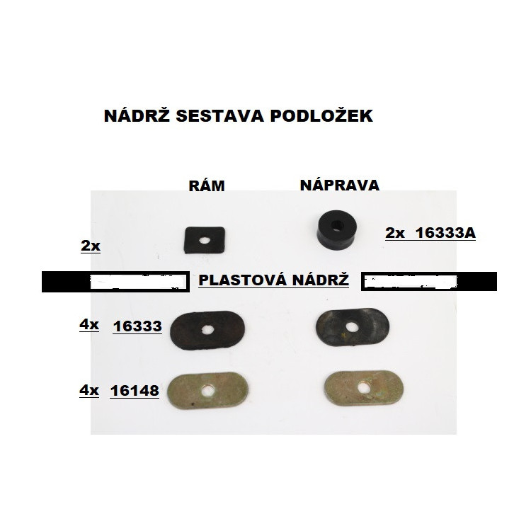 Palivová nádrž plastová - 2CV