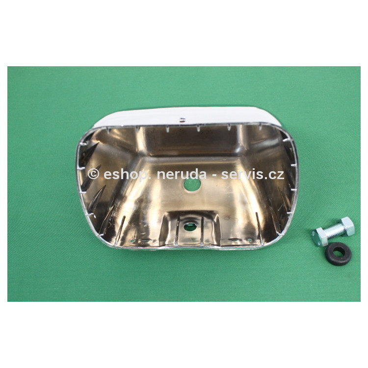 Hrnec reflektoru pochromovaný plast - Obdelník - 2CV