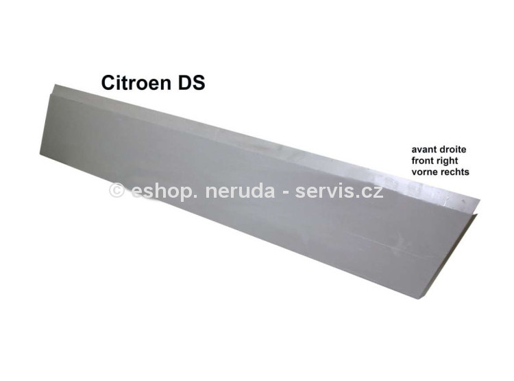 Opravný plech PP dveří - DS
