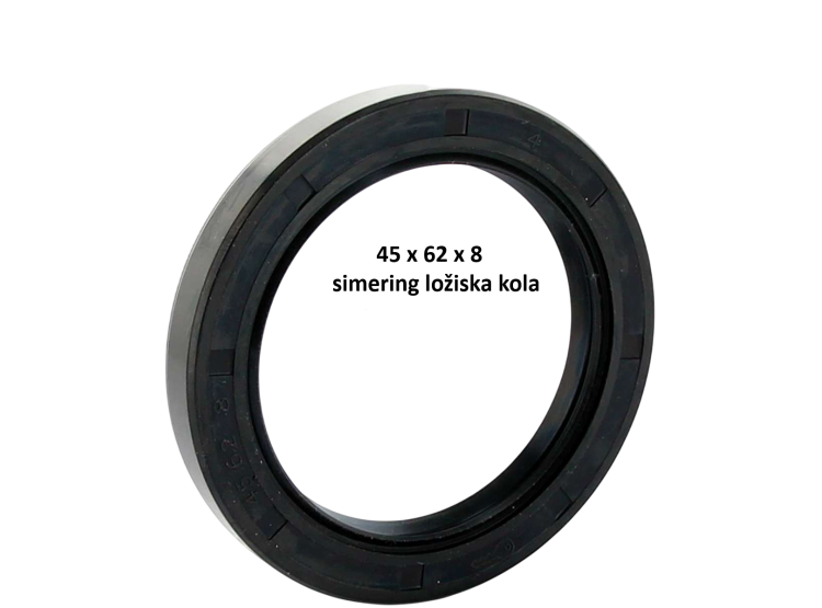 Simering ložiska kola 45x 62x 8
